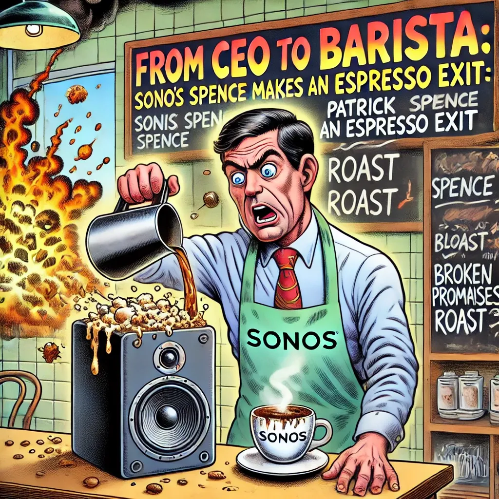 From CEO to Barista: Sonos’ Patrick Spence Makes an Espresso Exit