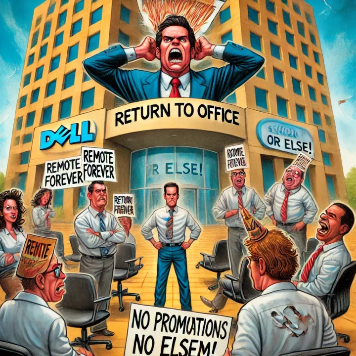 Dell’s Hilarious Attempt to Strong-Arm Workers Back to the Office Fails Miserably
